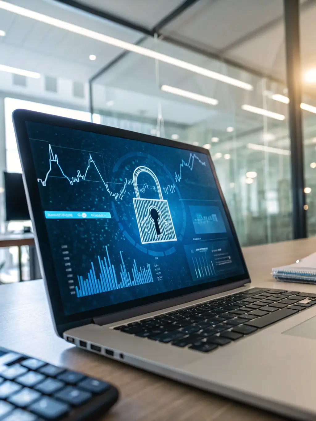 An image depicting a secure and private digital environment within the Xiao Lan Video platform, emphasizing user privacy and data protection.